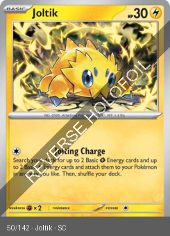 S&V - SCR - 50 - Joltik - COMMON - Reverse Holo