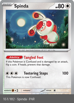 S&V - PAR - 151 - Spinda - COMMON - Normal