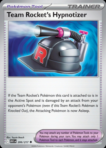 MEG ASC: Team Rocket's Hypnotizer 206/217