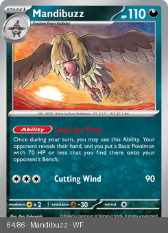 S&V - WHT - 64 - Mandibuzz - UNCOMMON - Normal