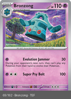 S&V - TEF - 69 - Bronzong - UNCOMMON - Normal